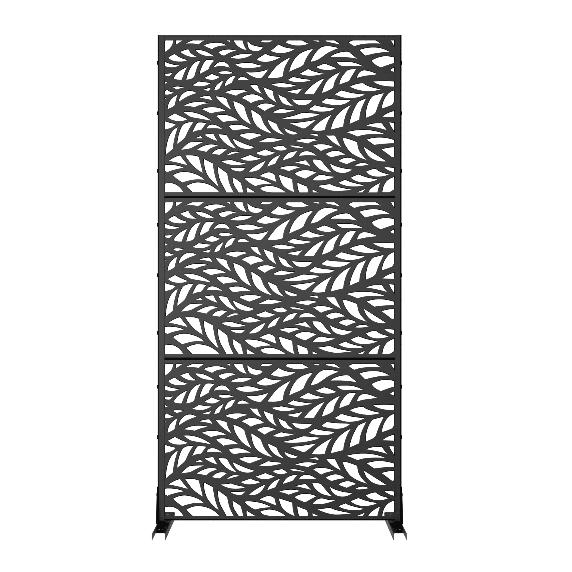 MAYEERTY Privacy Screen Fence, Heavy Duty Fence Privacy Screen Outdoor 72x35x16in 3-Piece Set