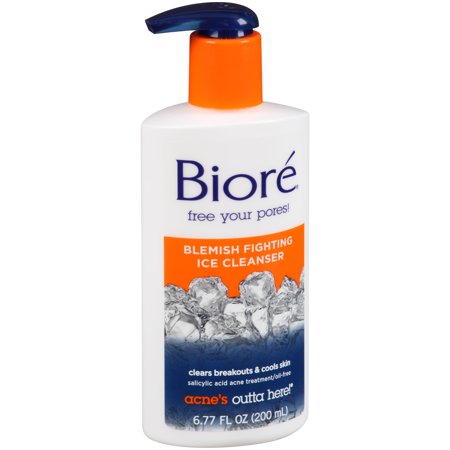 Biore Blemish Fighting Ice Cleanser - Walmart.com