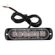 thumbnail image 2 of 4Pcs 12-24V Car 6 LED Flash Strobe Emergency Warning Light Grille Flashing Lightbar Red, 2 of 3