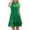 Green#02, variant on Axiiglly Summer Dress for Women Sleeveless Flowy Tank Dress Solid Color Ruched Sundresses Casual Summer Beach Dress Crew Neck Vacation Mini Dress