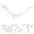 thumbnail image 4 of LHX - Banderines decorativos colgantes para fiesta de cumpleaños, diseño de esqueletos de dinosaurios, guirnalda para fiesta, 4 of 8