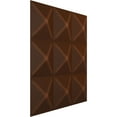 thumbnail image 2 of Ekena Millwork 19 5/8"W x 19 5/8"H Benson EnduraWall Decorative 3D Wall Panel, Universal Aged Metallic Rust (12-Pack for 32.04 Sq. Ft.), 2 of 5