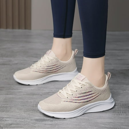 

Leisure Women s Lace Up Travel Soft Sole Comfortable Shoes Outdoor Mesh Shoes Runing Fashion Sports Breathable Leopard Womens Sneakers Women Sneakers Size 8memory Foam Sneakers for Women Arch Fit