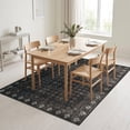 thumbnail image 4 of Kzaei 5'x7' Vintage Washable Area Rug for Living Room, Low Pile Non Slip Carpet Non-Shedding Large Area Rug Soft Indoor Stain Resistant Rug Floral Print Rug, 4 of 7