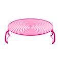 thumbnail image 1 of Dvruxg Versatile Microwave Heating Rack Tray, Durable & Efficient, Space-Saving Design, Non-Stick Easy-Clean Surface, Heat Resistant (-20 to 120°C), Green/Blue, 23.5cm Diameter, 1 of 5