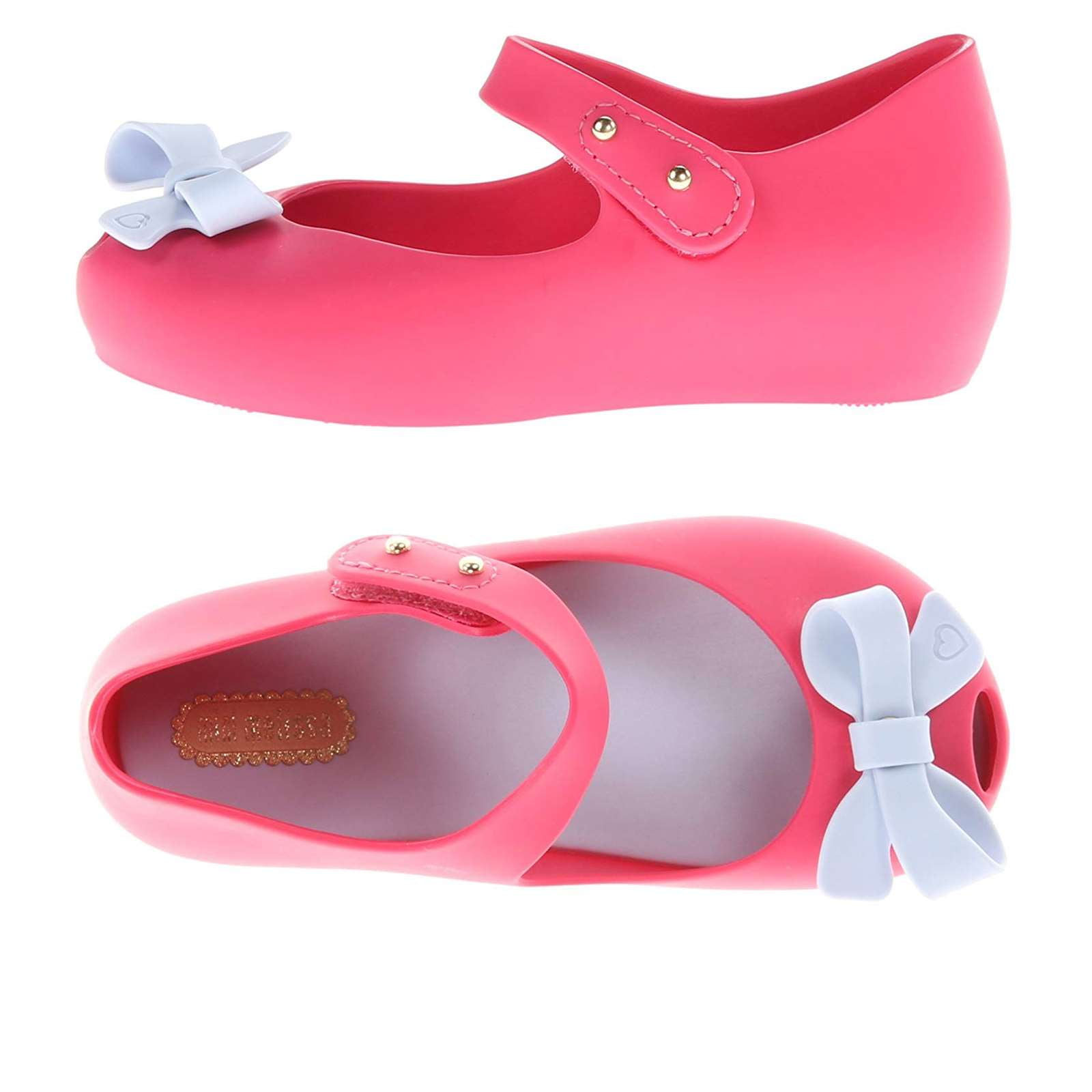 mini melissa bow sandals