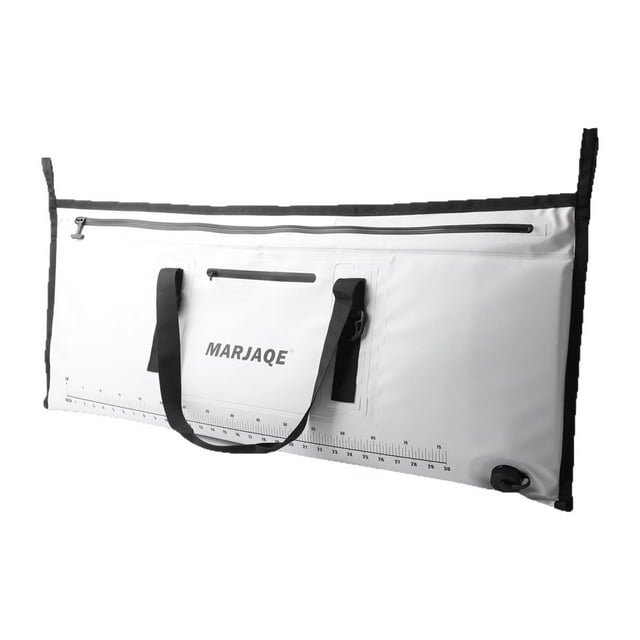 Bolsa térmica para peces, bolsa para matar peces, para mantener el hielo frío, portátil, reutilizable, suministros de pesca, impermeable para