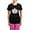 With Pink Pant, variant on CafePress - I'm The Sarcastic One! Women's Dark Pajamas - Women's Short Sleeve Print T-Shirt and Pants Dark Cotton Pajama Set