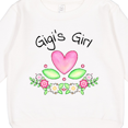 thumbnail image 3 of Inktastic Gigi's Girl Heart Flowers Toddler Sweatshirt, 3 of 4