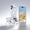 Clear, variant on for iPhone 14 Pro Max Case with Rotatable Ring Stand, Magnetic Compatible with Mag-Safe, Military Grade Drop Protection Shockproof Rugged Glitter Phone Case for iPhone 14 Pro Max, Orange