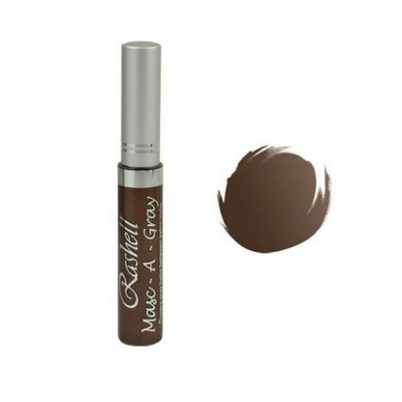 [3 PACK] RASHELL Masc A Gray Hair Color Mascara Gray Touch Up [111 BROWN] * BEAUTY TALK LA *