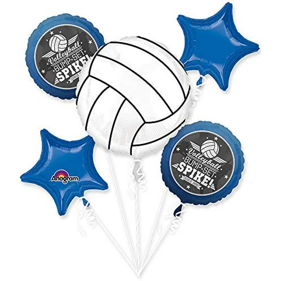 ANAGRAM INTERNATIONAL BOUQUET VOLLEYBALL BUMP SET SPIK, Various, Multi
