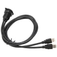 thumbnail image 4 of Cable USB3.0 Dual, Aleación De Aluminio 1m/3.3ft Cable Impermeable USB3.0 Dual Para Consola, 4 of 8