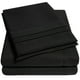 thumbnail image 1 of Juego de sábanas Sweet Home Collection 1500 Supreme, color negro completo, 1 of 6
