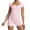 Pink, variant on Women's Short Sleeve Seamless Yoga Jumpsuit - Stretchy, Fitness/Dance, Chinlon - S-L