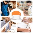 thumbnail image 2 of Hearth & Gear Edge Tape Cutters Hand Held Edge Ribbons Woodworking Handheld Edge Cutters | Portable Discharge Tool Precise Corner Planner For Venting Dechambering Protractor Slide for Engineers inside, 2 of 7