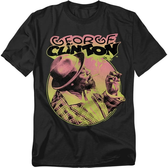 George Clinton T-Shirt Smoke Unisex Graphic Tee for Men & Women