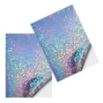 thumbnail image 4 of Vinyl Sticker Paper, Glass Floral Texture A4 Inkjet Printing Paper 20 Pieces 210x297mm  For Photo Letter Book, 4 of 8