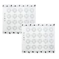 thumbnail image 1 of Oleegame Napperon 2 Pcs Tapis de Cuisson Antiadhésif en Silicone Doublure Résistante à la Chaleur Feuille de Four Macaron Biscuit, 1 of 9