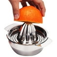 thumbnail image 1 of PENGXIANG Stainless Steel Kitchen Manual Hand Press Lemon Orange Squeezer Juice Maker, 1 of 8