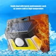 thumbnail image 4 of Luces Solares Gran Angular Sensor De Movimiento Inalámbrico Luz 1200Mah Luz Nocturna Lámpara De Aplique De Pared De 3 Lados Lámpara De Pared Inteligente Para Patio Trasero Jardín Garaje 54Cob Advancent HA012912-00, 4 of 7