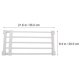thumbnail image 2 of unbranded 1Ud Estante De Almacenamiento Retráctil Para Accesorio De PP Y ABS, 2 of 8