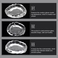thumbnail image 4 of Heat Resistant Glass Coaster Tabletop Cup Mat 1 Set Creative Coaster for Shop, 4 of 6