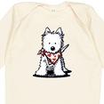 thumbnail image 4 of Inktastic Westie in Bandana Boys or Girls Long Sleeve Baby Bodysuit, 4 of 5