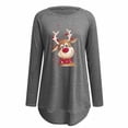 thumbnail image 4 of Sudadera para Mujer Cuello Redondo Sudaderas Moda Estampado Manga Larga Cómodo Transpirable Tops Odeerbi ODB-5, 4 of 5
