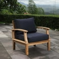 thumbnail image 7 of Modway Marina Outdoor Patio Teak Armchair, Multiple Colors, 7 of 7