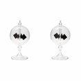 thumbnail image 1 of 2X Solar Crookes Radiometer Glass Windmill Handmade Toy for Party Home Decoration Gift Transparent, 1 of 5
