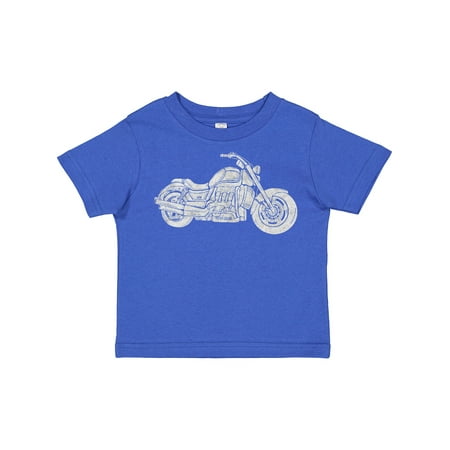 

Inktastic Distressed Motorcycle Gift Toddler Boy or Toddler Girl T-Shirt