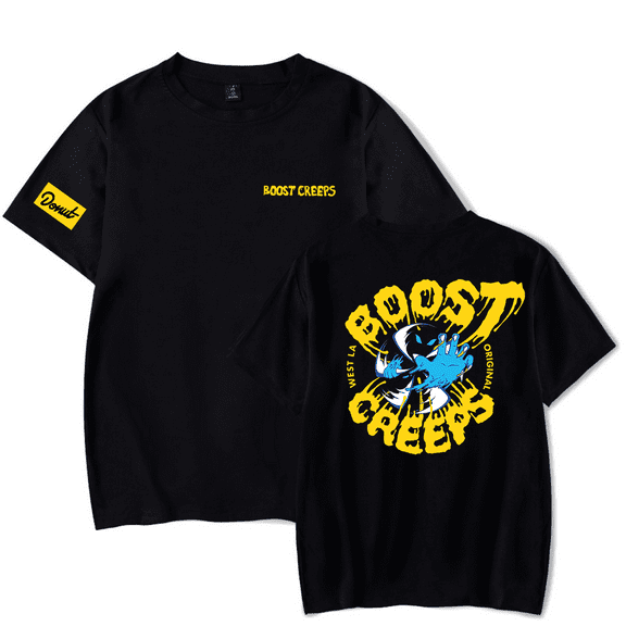 Donut Boost Creeps T-Shirt Men/Women Streetwear T-Shirt Shirt Short Sleeve