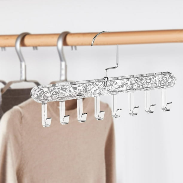 2 Soportes para Corbatas Perchas para Sujetadores Giratorios de 360 Grados Soporte para Colgar Ropa Interior Ganchos para Camisetas Sin Mangas 2 piezas Bodega Aurrera en linea