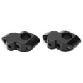 thumbnail image 2 of Peahefy Aluminum Alloy Handlebar Riser 7/8in Handlebar Risers CNC Aluminum Alloy Universal Motorcycle Modification Accessory, 2 of 8