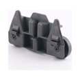 thumbnail image 5 of Ultra Durable W10195417 Pieza de repuesto para estante inferior de rueda de lavavajillas, fácil de instalar, ajuste exacto para reemplazar, paquete de 4, 5 of 5