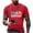Red, variant on OIOLOYJM 4th Of July Shirts for Men Patriotic American Flag Fathers Day T Shirts Independence Day Casual Soft Short Sleeve Clothes for Gifts Red L