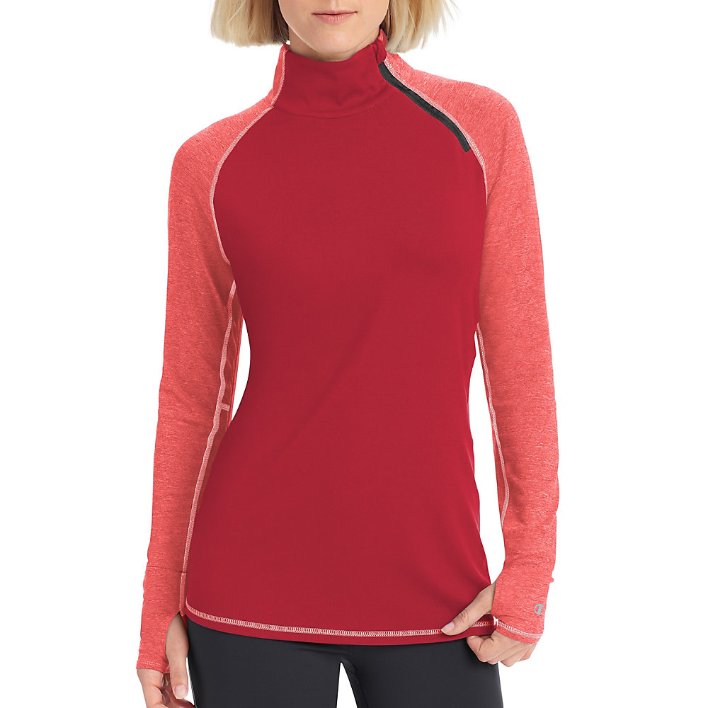 champion duo dry long sleeve shirt womens