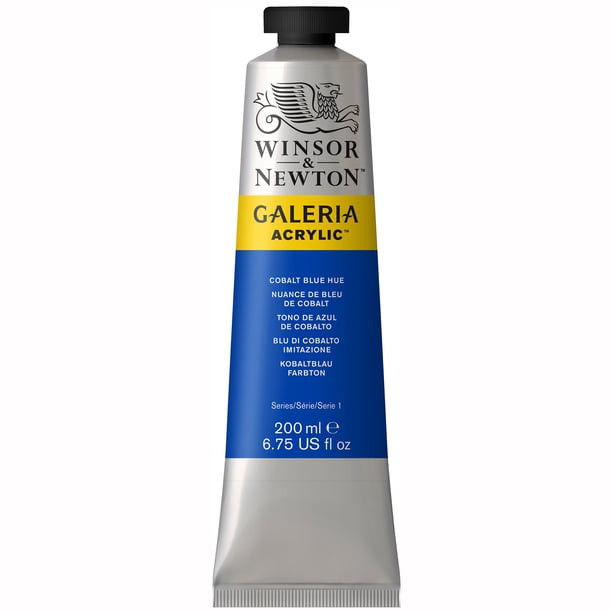 Acrílicos Winsor & Newton Galeria - Tono azul cobalto - Tubo de 200 ml