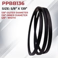 thumbnail image 3 of (2) V MOWER BELT FOR SNAPPER, FITS SIMPLICITY 7100425 7100425SM FITS 532197242, 3 of 8