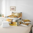 thumbnail image 4 of YST Autumn Decor Comforter Set, 7-Piece, Harvest Pumpkin, Queen, 4 of 4