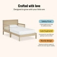 thumbnail image 3 of Dream On Me Brookside Toddler Bed, Vintage White Oak, 3 of 6