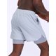 thumbnail image 4 of Pantalones cortos deportivos 2 en 1 para hombre Pantalones cortos con bolsillos de secado rápido par Abanopi Shorts deportivos para hombre, 4 of 7