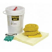 Spilltech Spill Kit,Bucket,Chemical/Hazmat SPKHZ-5