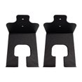 thumbnail image 4 of Garage Organizer Rimmer Rack Hanger Multiuse Multiuse Servicio pesado con protección Negro 2 piezas, 4 of 8