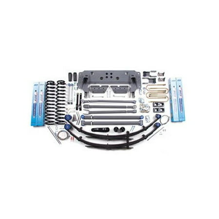 Adjustable Tpad Arm Kit - BDS 478H 87-01 XJ 4wd Long Arm 8.5/8 Spring Suspension Kit