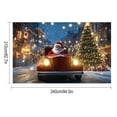 thumbnail image 3 of WIFKLSIIPG Christmas Garage Door Frame Christmas Garage Door Banner Garage Door Christmas Decoration Holiday Garage Partner Christmas Frame Snowflake Partner Garage Door Frame Christmas, 3 of 8
