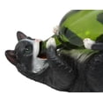 thumbnail image 6 of Ebros Feline Black and White Tuxedo Cat Wine Bottle Holder Caddy Figurine, 6 of 7