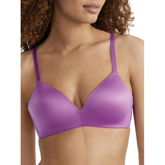 b.tempt'd Women's Future Foundation Wire Free Convertible T-Shirt Bra, Mulberry, 36DD