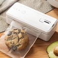 thumbnail image 3 of Mini Máquina Selladora Portátil 2 en 1: Herramienta de Envasado de Alimentos Recargable por USB para Uso en la Cocina, Compacta y Eficiente A, 3 of 5